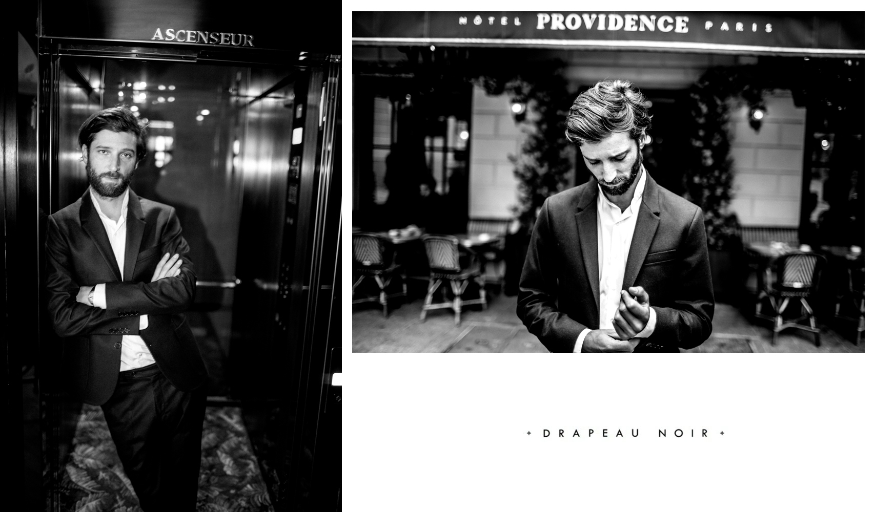 2016 Fall Winter Catalogue &amp; Campaign Fashion Photography for Drapeau Noir By Romain Staros 1