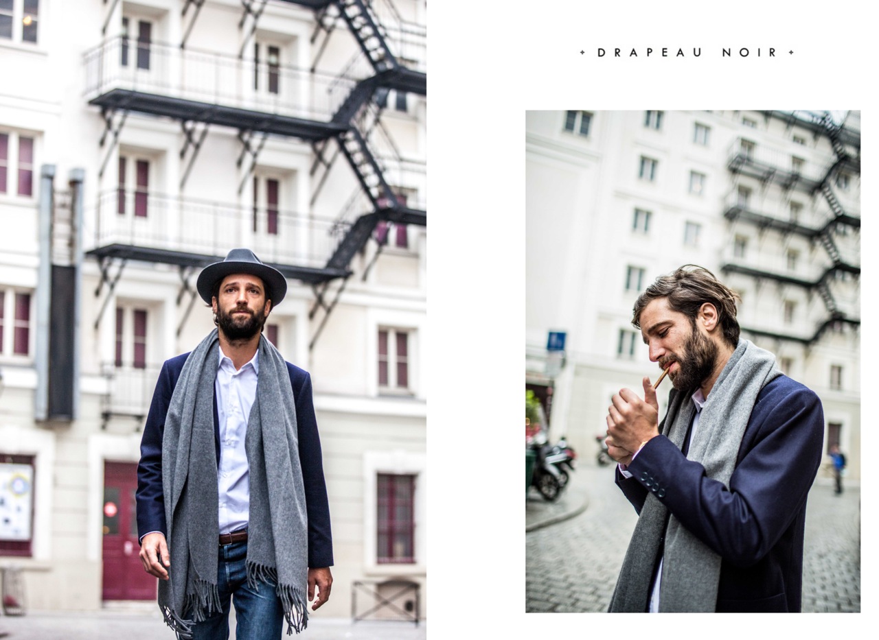 2016 Fall Winter Catalogue &amp; Campaign Fashion Photography for Drapeau Noir By Romain Staros 6